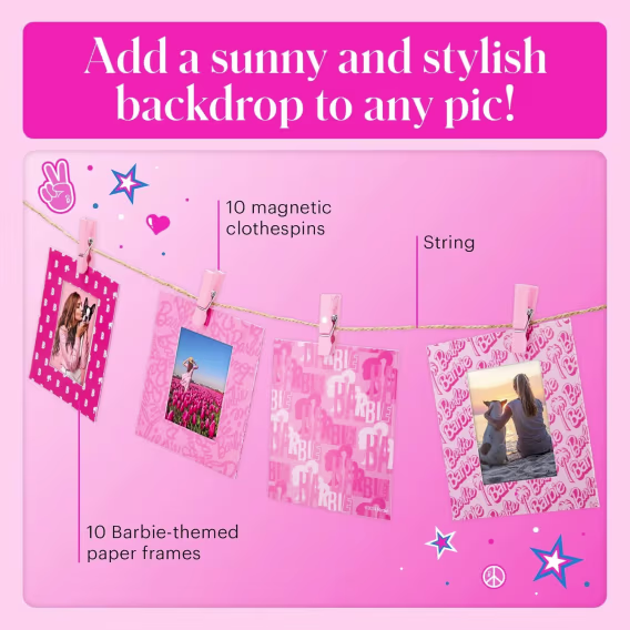 Kodak x Barbie Printomatic Tam Renkli Anında Baskı Dijital Fotoğraf Makinesi  Hediye Paketi