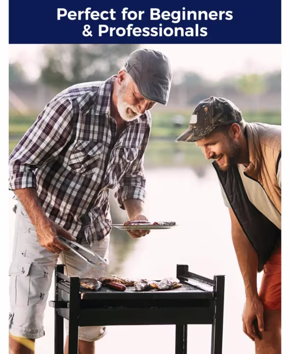 CHEFSPOT 36 Parça Paslanmaz Çelik Izgara Aksesuar Seti (Blackstone ve Diğer Izgaralar İçin)