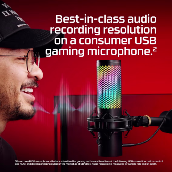 HyperX Quadcast S Rgb Profesyonel Mikrofon HMIQ1SXX-RG/G