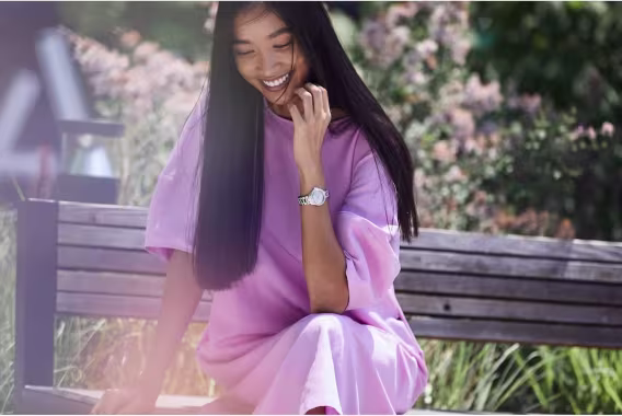 Citizen Kadın Siluet Kristal Eco Drive Saat FE123352A