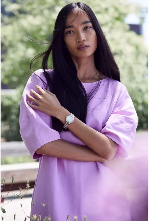 Citizen Kadın Siluet Kristal Eco Drive Saat FE123352A