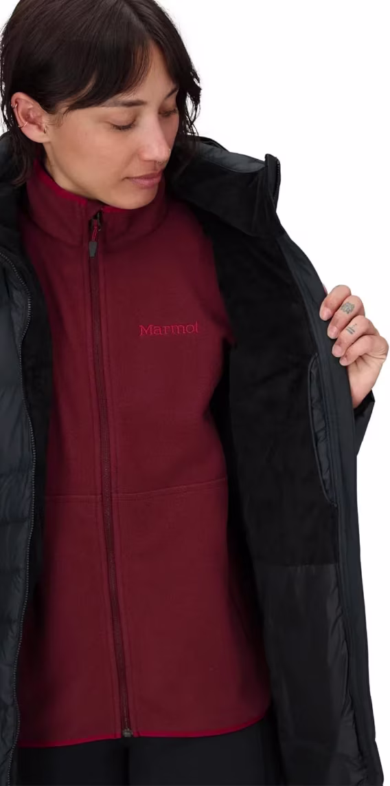 MARMOT Kadın Montreal Orta Diz Boyu Şişme Mont