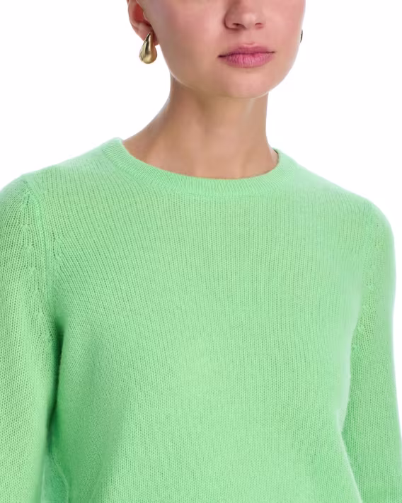 C by Bloomingdale's Cashmere Crewneck Kadın Kazak