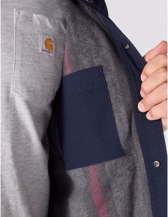 Carhartt Erkek Polar Astarlı Gömlek Ceket