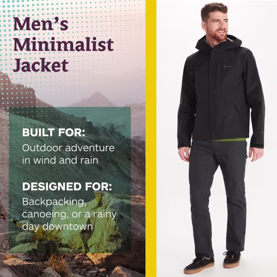 MARMOT Erkek GORE TEX Minimalist Yağmur Ceketi