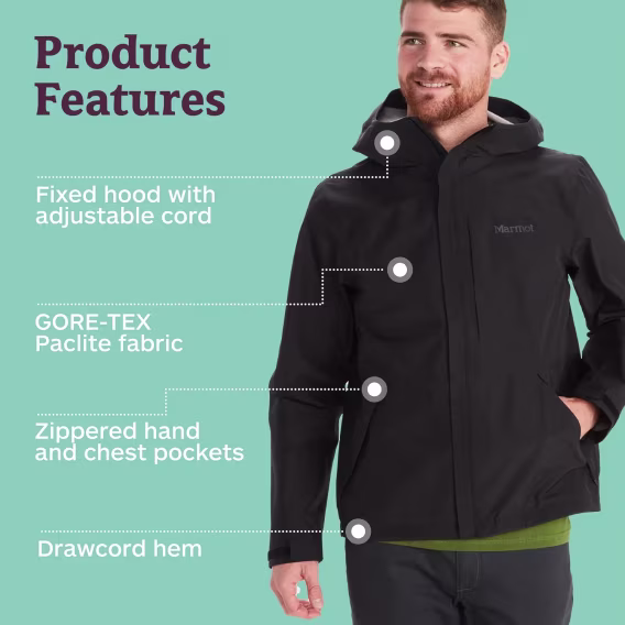 MARMOT Erkek GORE TEX Minimalist Yağmur Ceketi