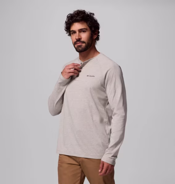 Columbia Erkek Thistletown Hills™ Raglan Henley Üst  Uzun