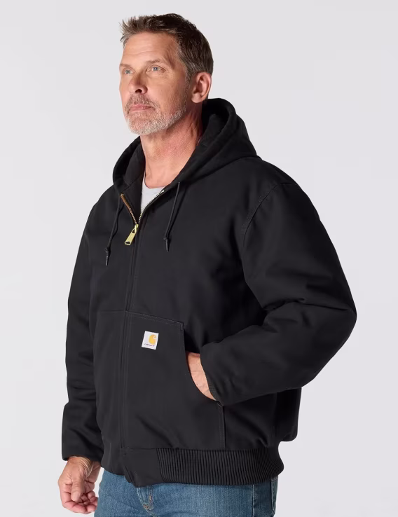 Carhartt Erkek Loose Fit Yalıtımlı Flanel Astarlı Aktif Ceket
