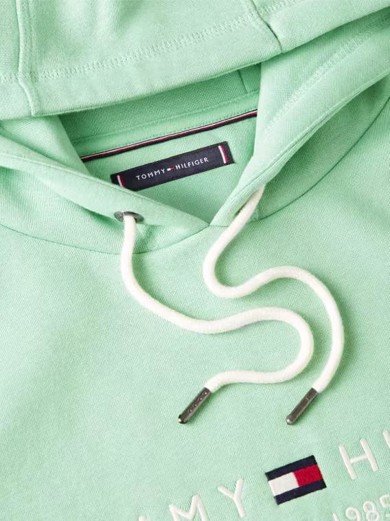 Tommy Hilfiger Erkek Polar Kapşonlu Sweatshirt