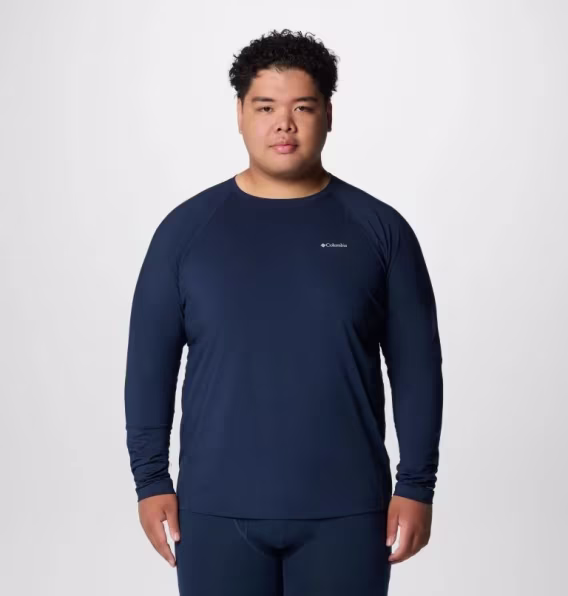 columbia-erkek-midweight-baselayer-crew-tisort-buyuk-beden-v-711319