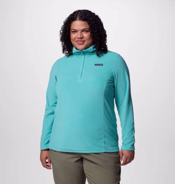 columbia-kadin-buyuk-beden-lake-aloha-yarim-fermuarli-polar-kazak-v-881212