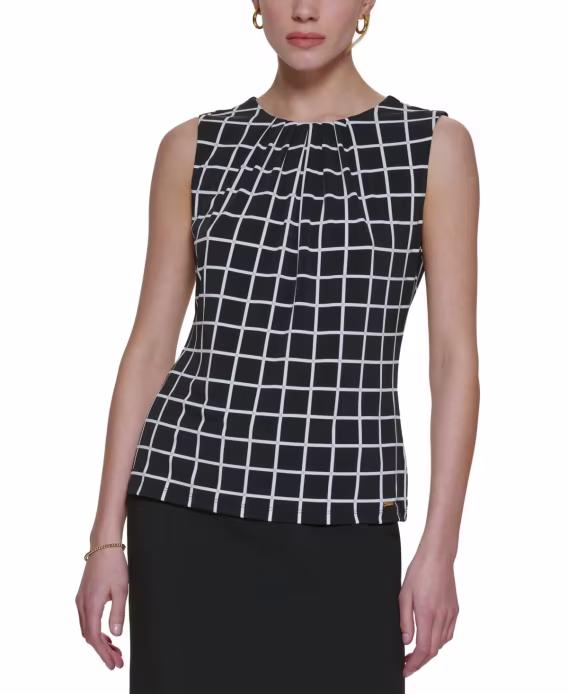 calvin-klein-baskili-plise-yaka-bluz-normal-ve-kucuk-bedenler-v-960810