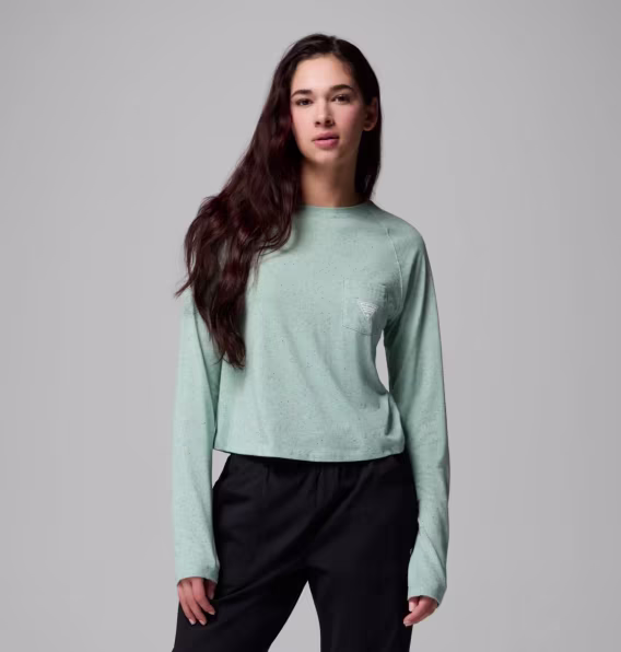 columbia-kadin-pfg-uncharted-neps-uzun-kollu-tisort-v-964204