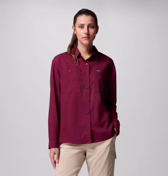 columbia-kadin-silver-ridge-utility-uzun-kollu-gomlek-v-985500