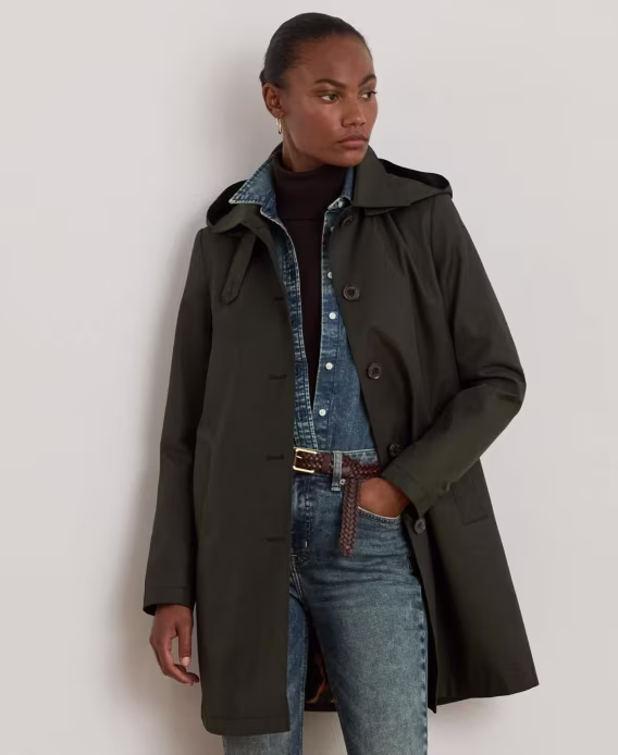 lauren-ralph-lauren-kadin-kapusonlu-a-line-yagmurluk-v-989737