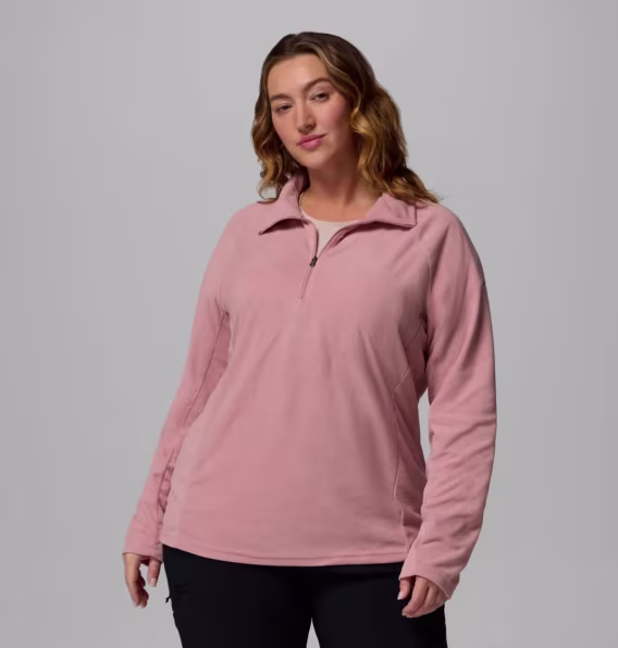 columbia-kadin-glacial-iv-yarim-fermuarli-polar-buyuk-beden-v-991154