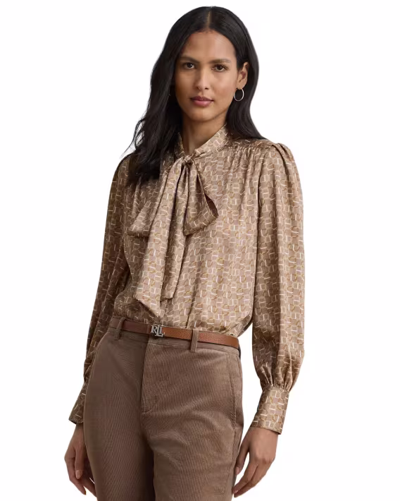 ralph-lauren-kadin-geo-baskili-twill-yakali-bluz-v-1037840