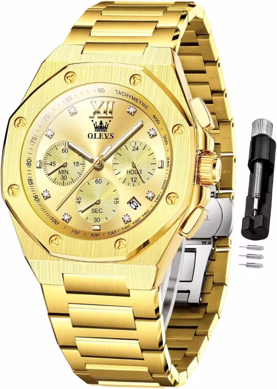 olevs-analog-paslanmaz-celik-su-gecirmez-isikli-erkek-kol-saati-wd-s-g3626g-cg-v-1040239