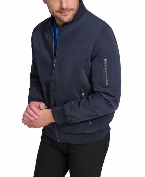 calvin-klein-erkek-duz-renk-fermuarli-ucus-ceketi-v-1054874