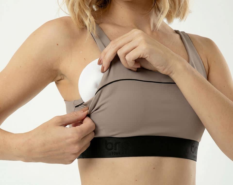 Bro Fitwear — top com selo Bojo Removível