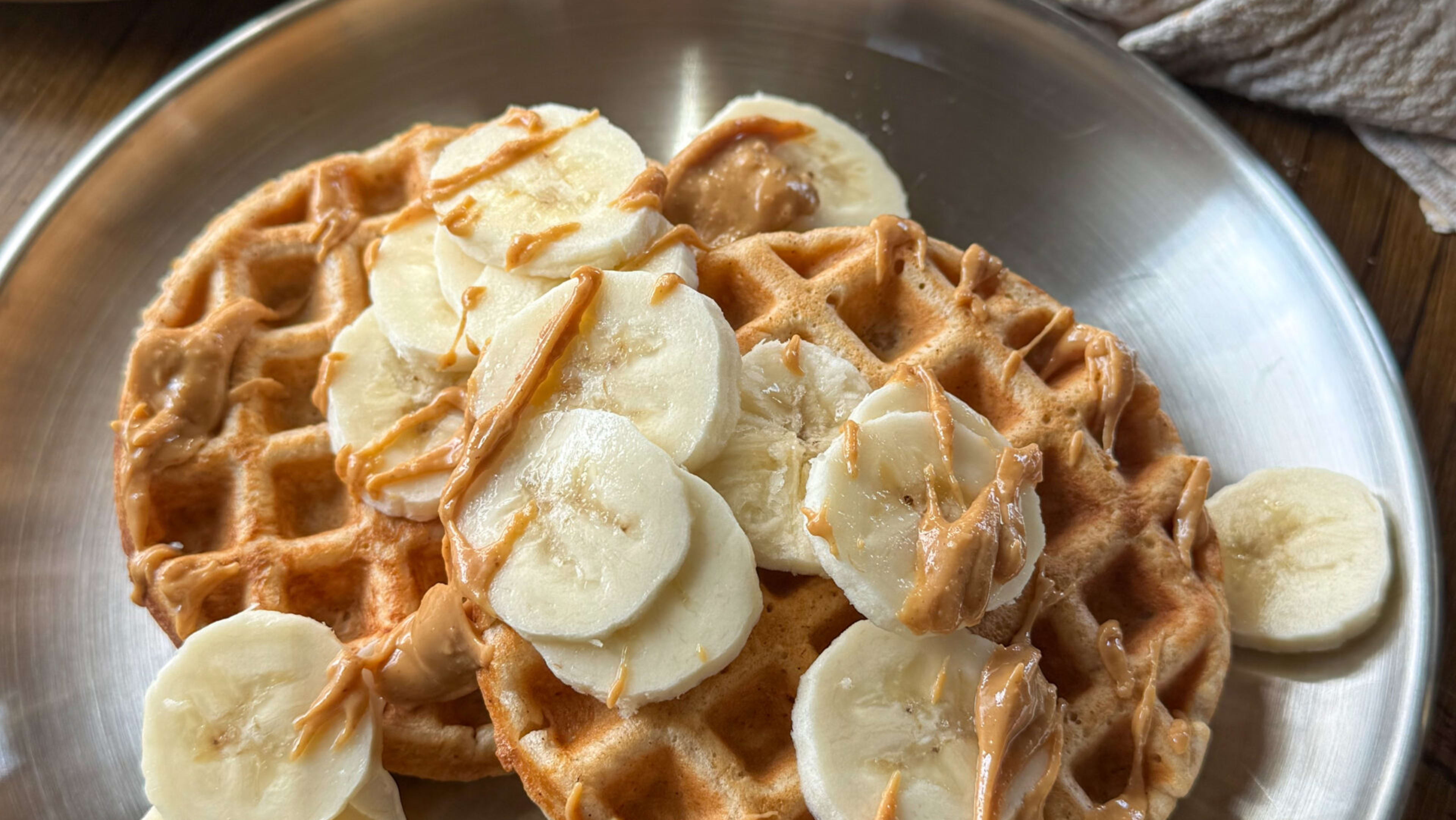 Easy Yogurt Oat Waffles (High Protein, Freezer-Friendly)