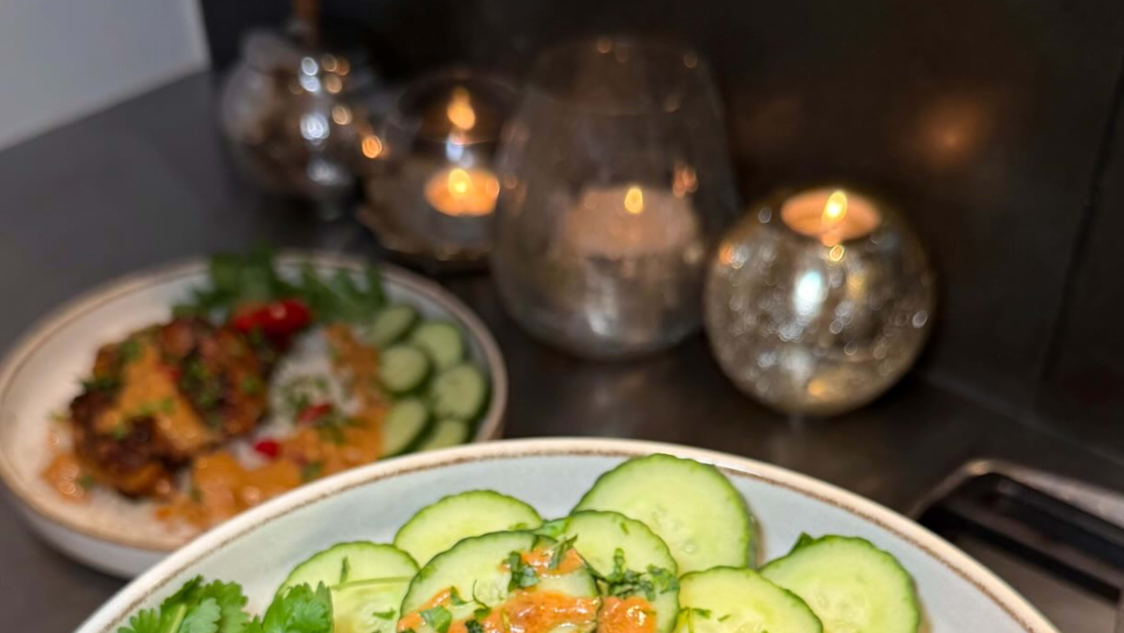Malaysian-Inspired Sambal Satay Chicken with Coconut Rice