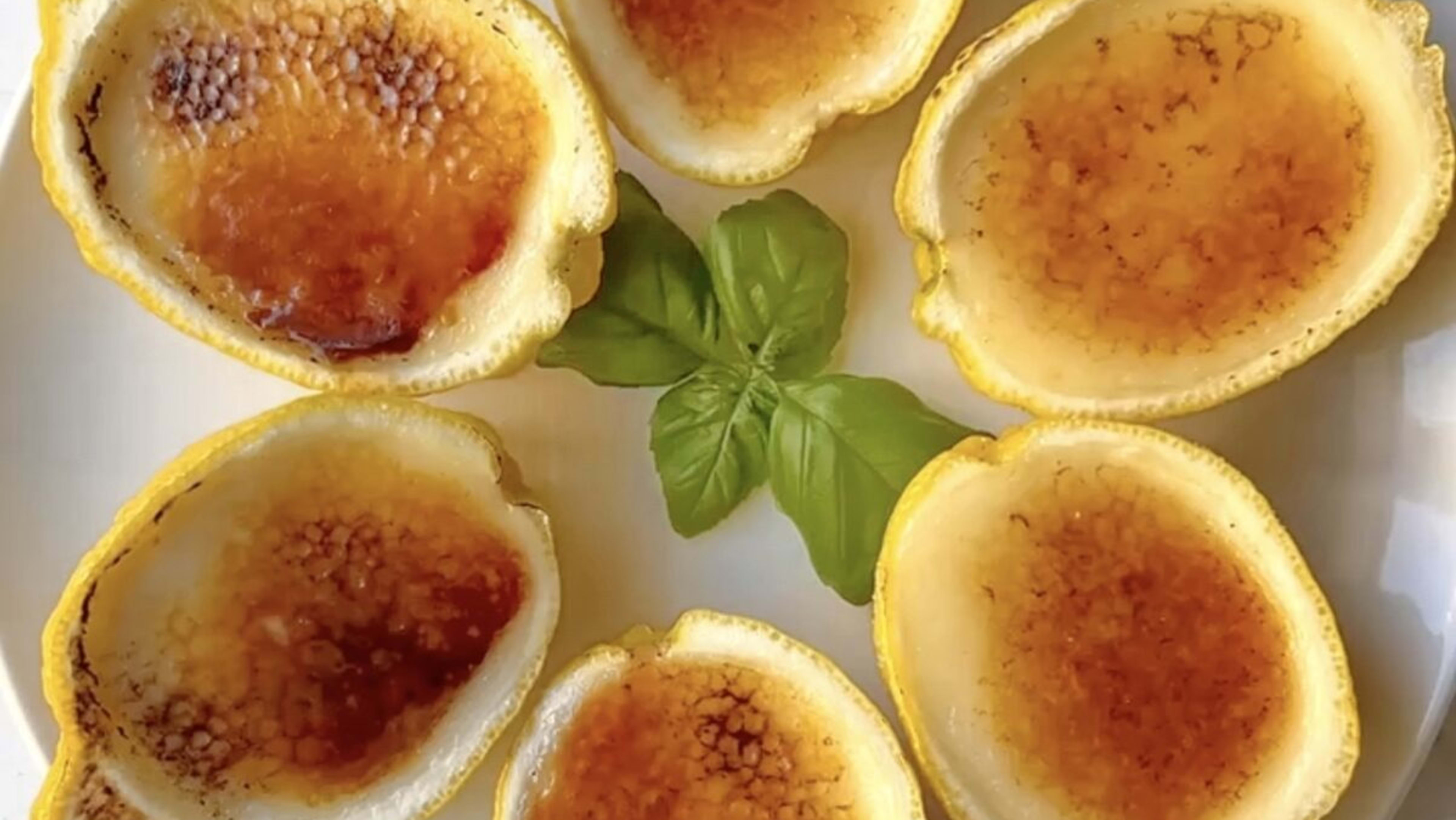Lemon Posset Brûlée