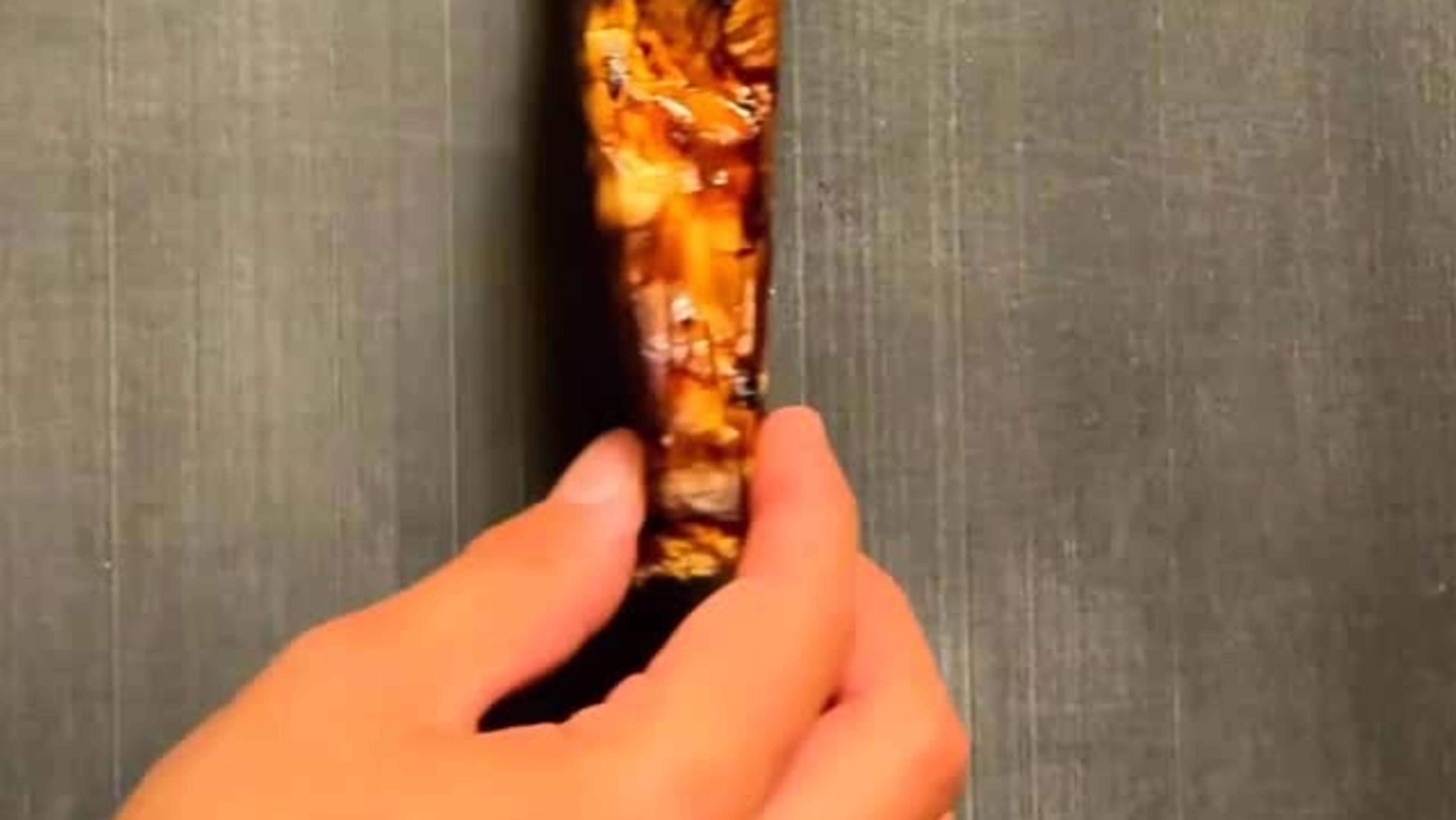 Burned Leek with Romesco Sauce