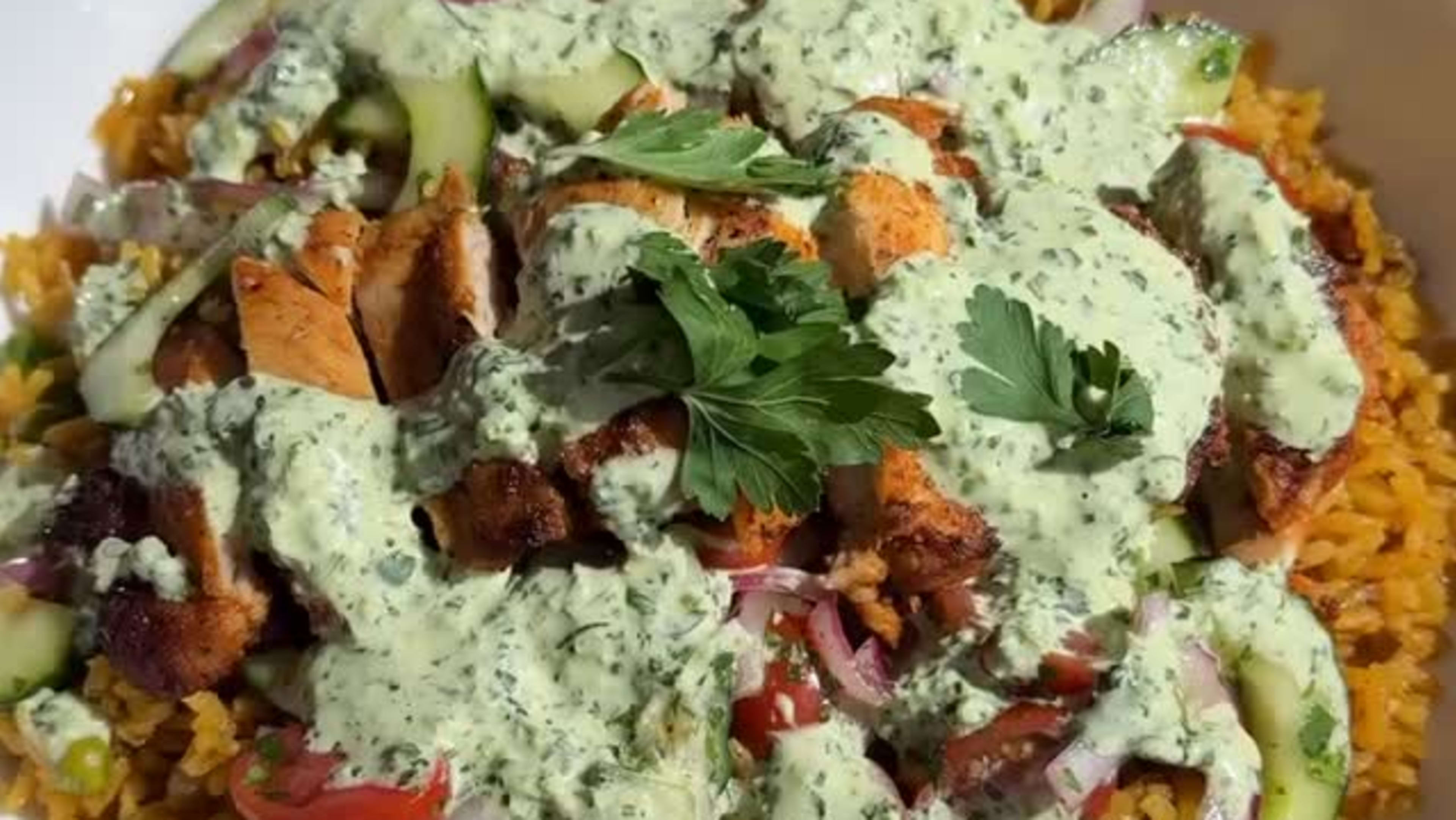 Peruvian Inspired Chicken and Rice Bowl