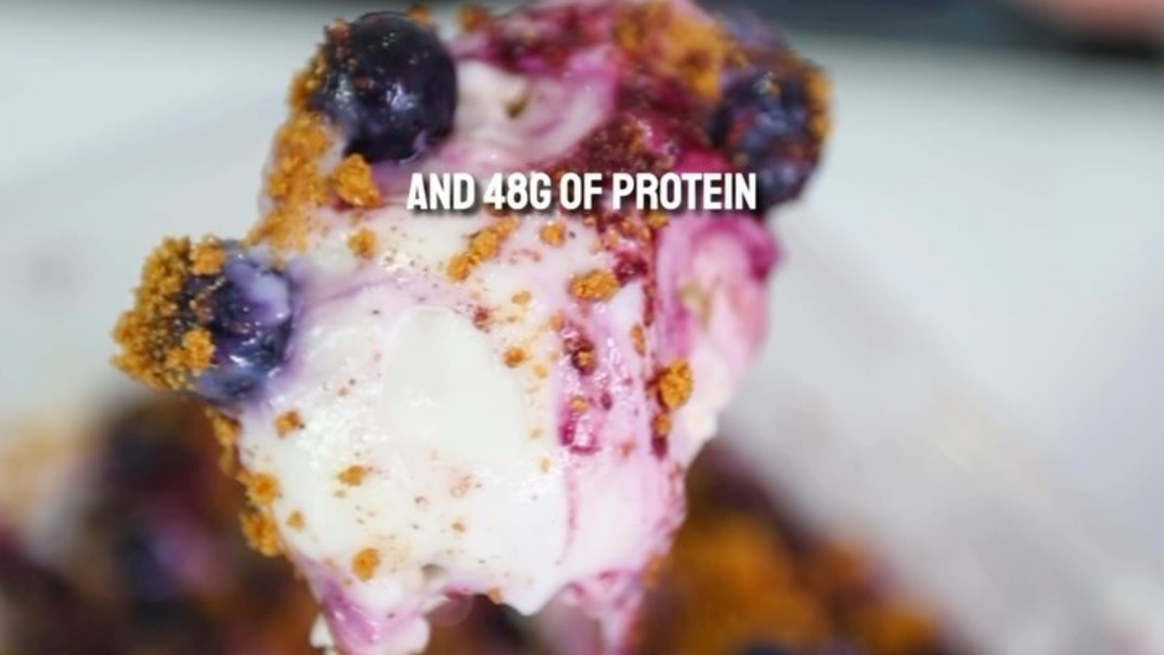 Stupid Simple Blueberry Cheesecake Overnight Oats