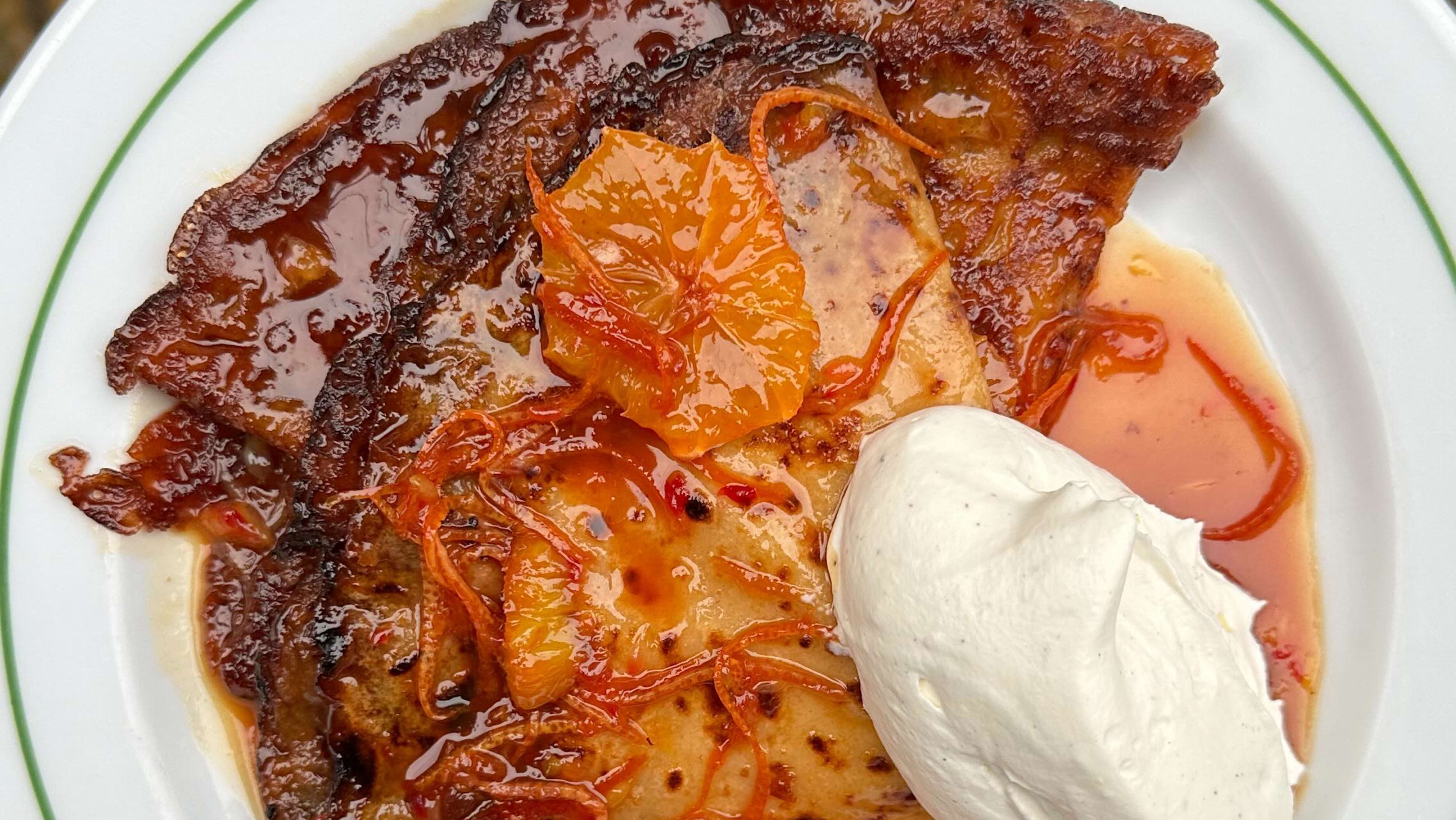 Blood Orange Crêpe Suzette