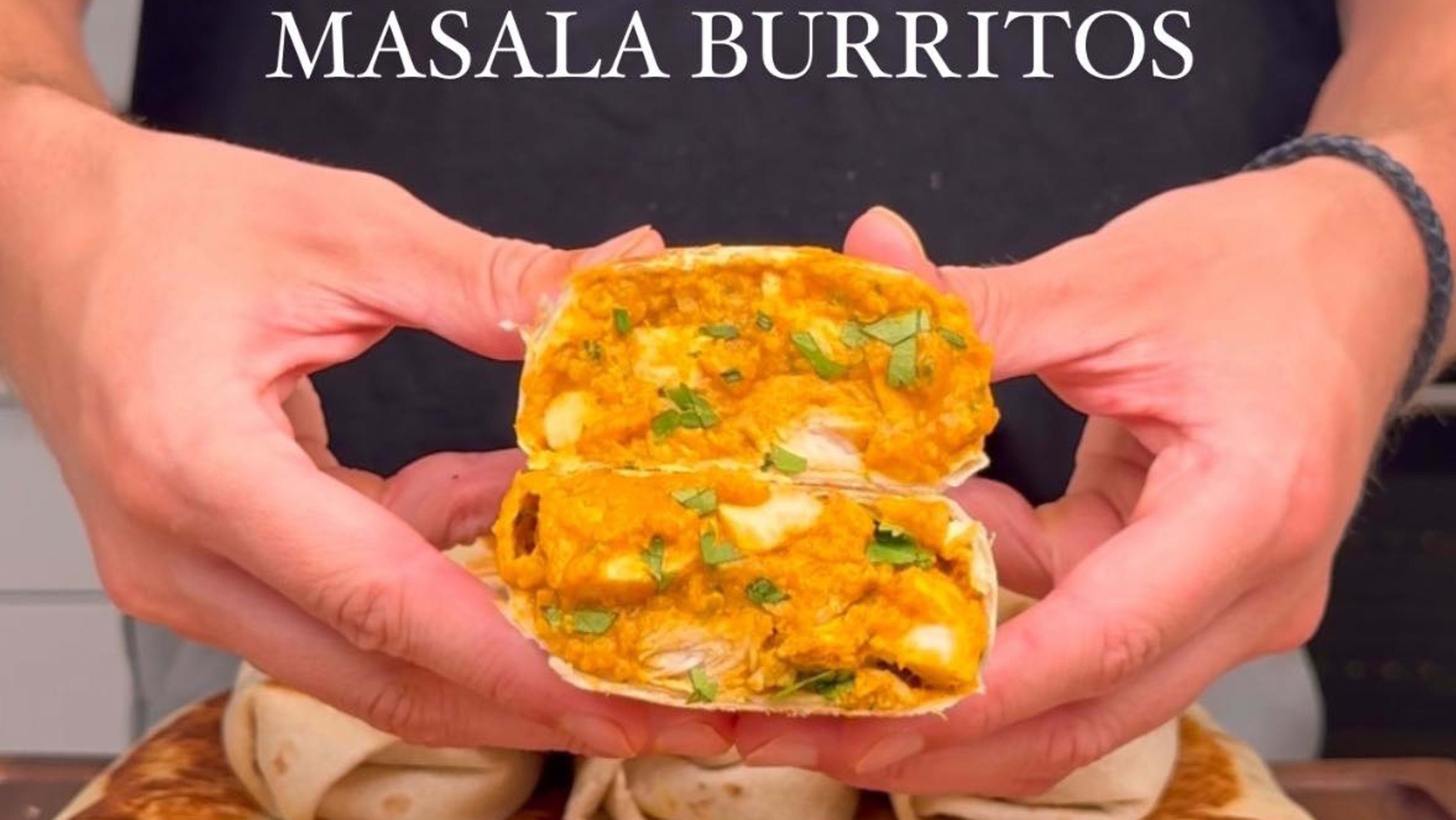 Tikka Masala Burritos
