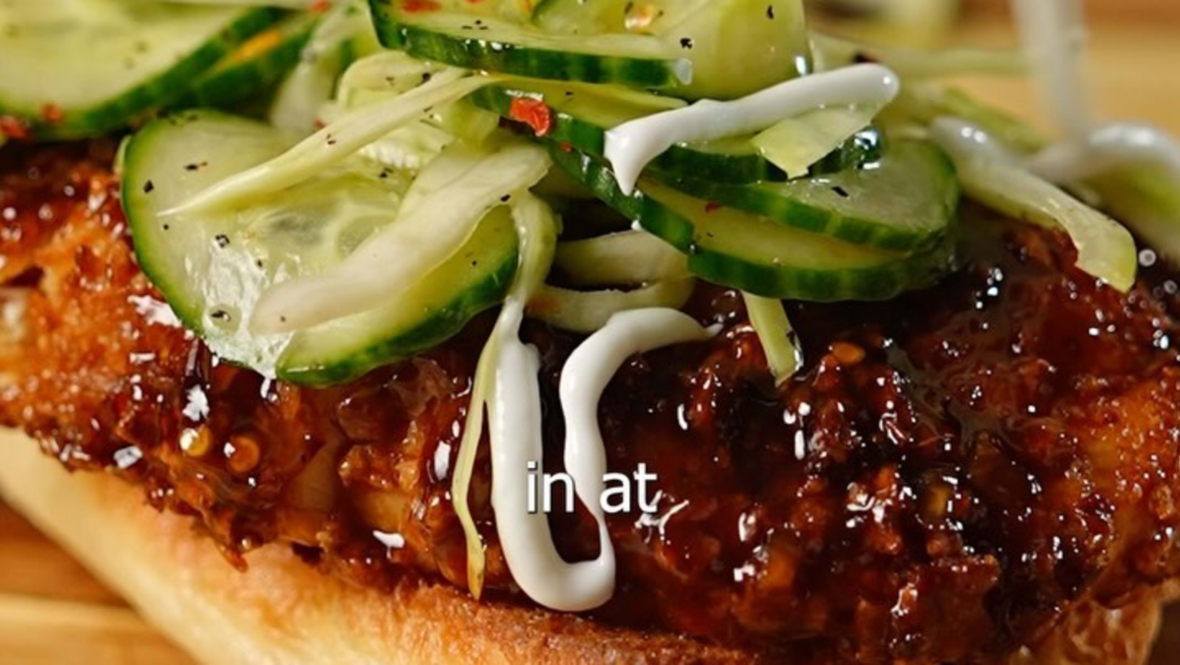 Bourbon Chicken Crispy Sandwich