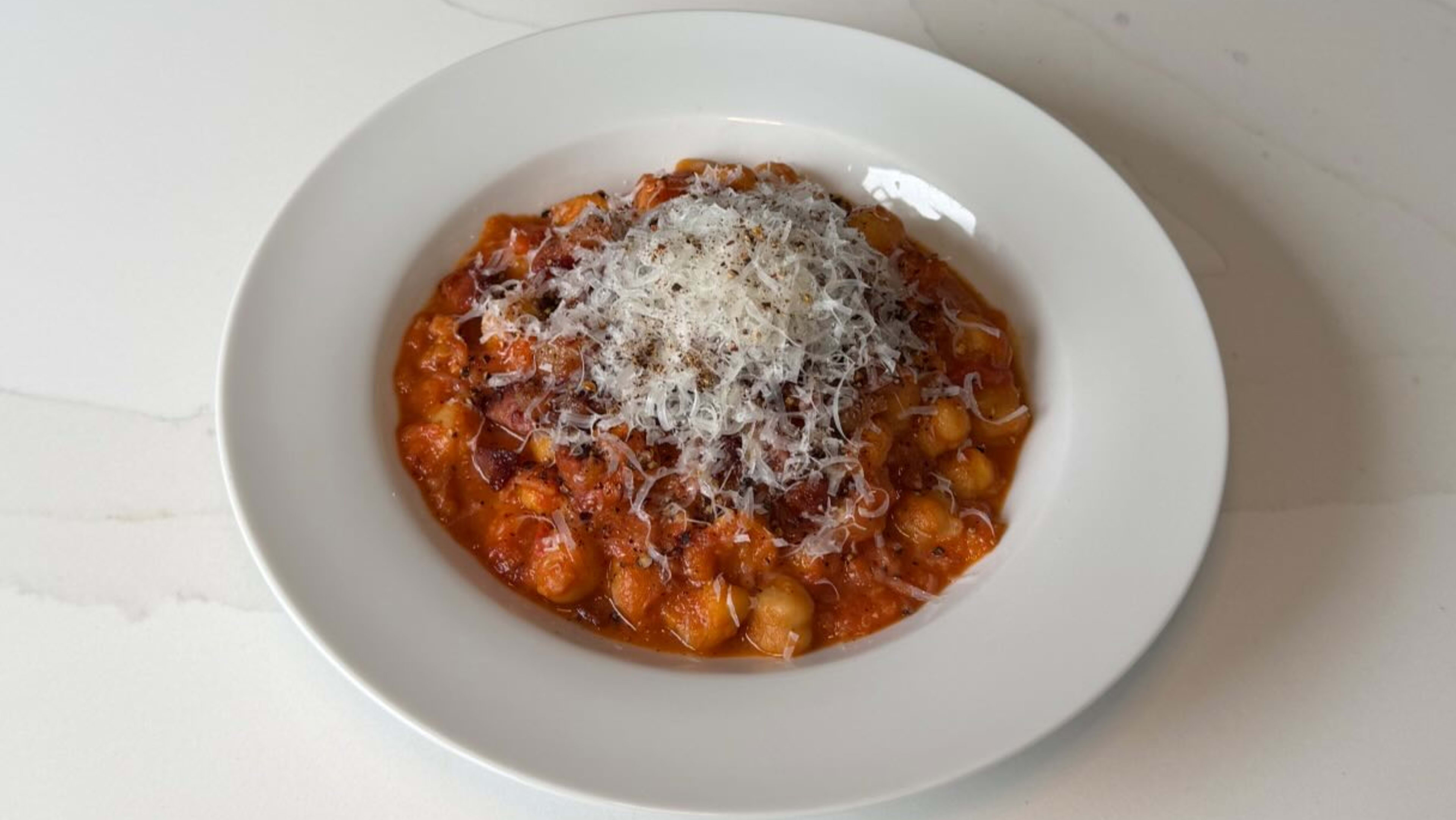 Chickpea Amatriciana