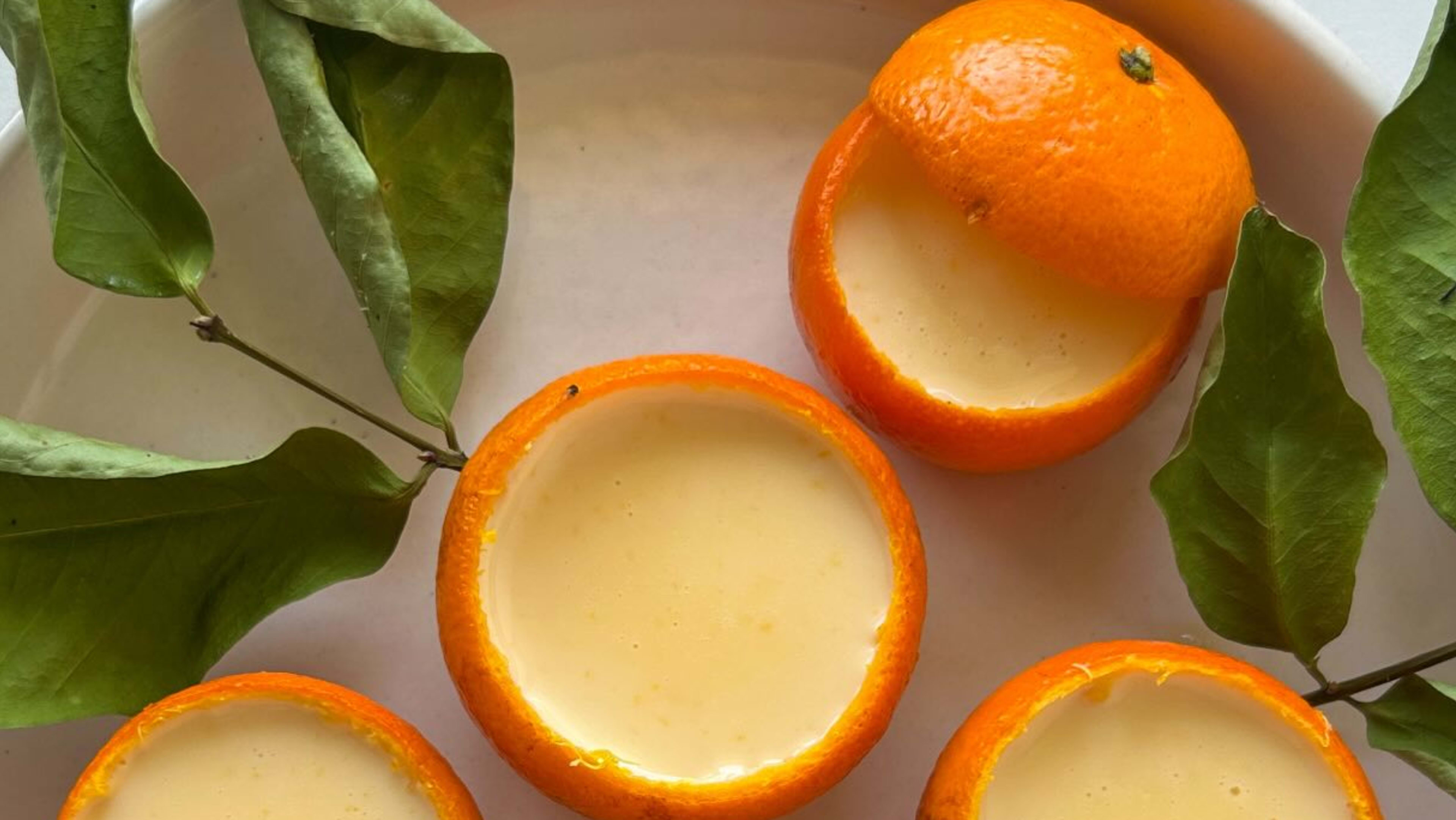 Orange Posset