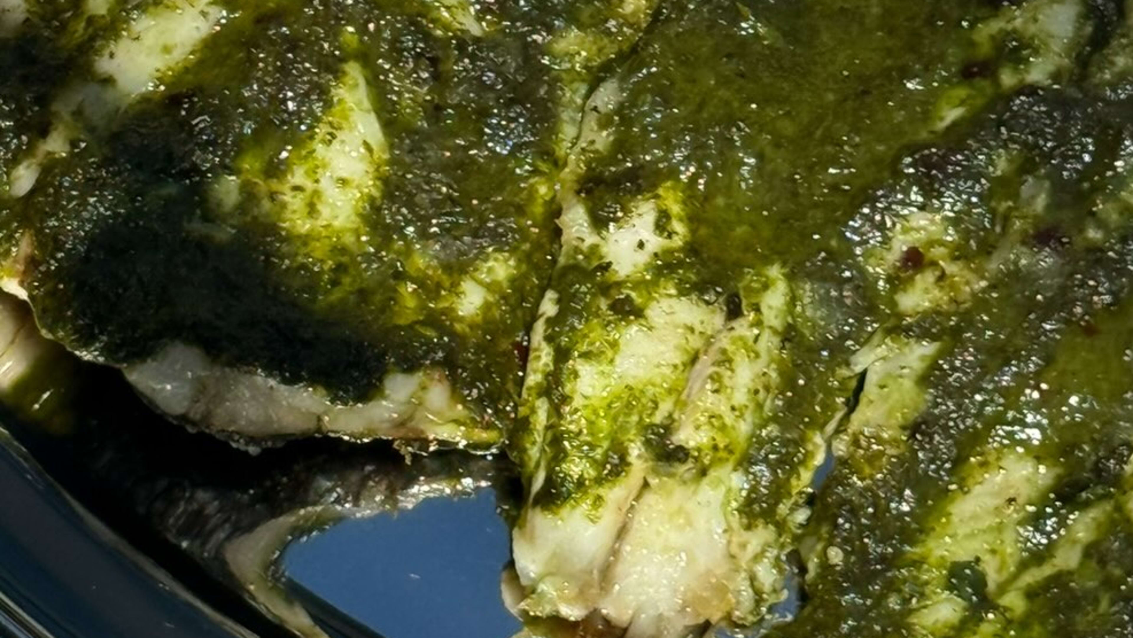 Butterfly Branzino with Salsa Verde