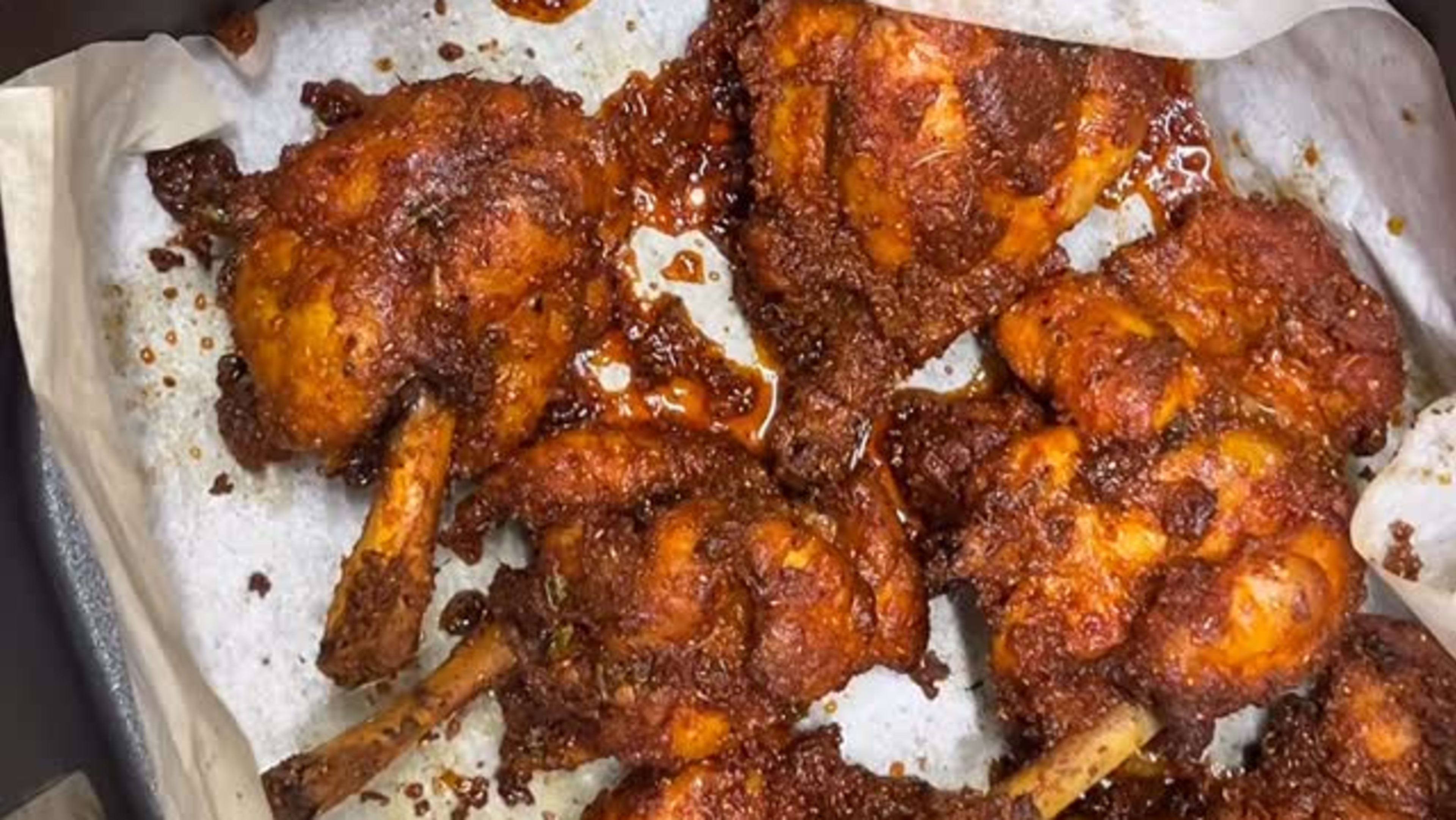 Air Fryer Chicken Lollipops