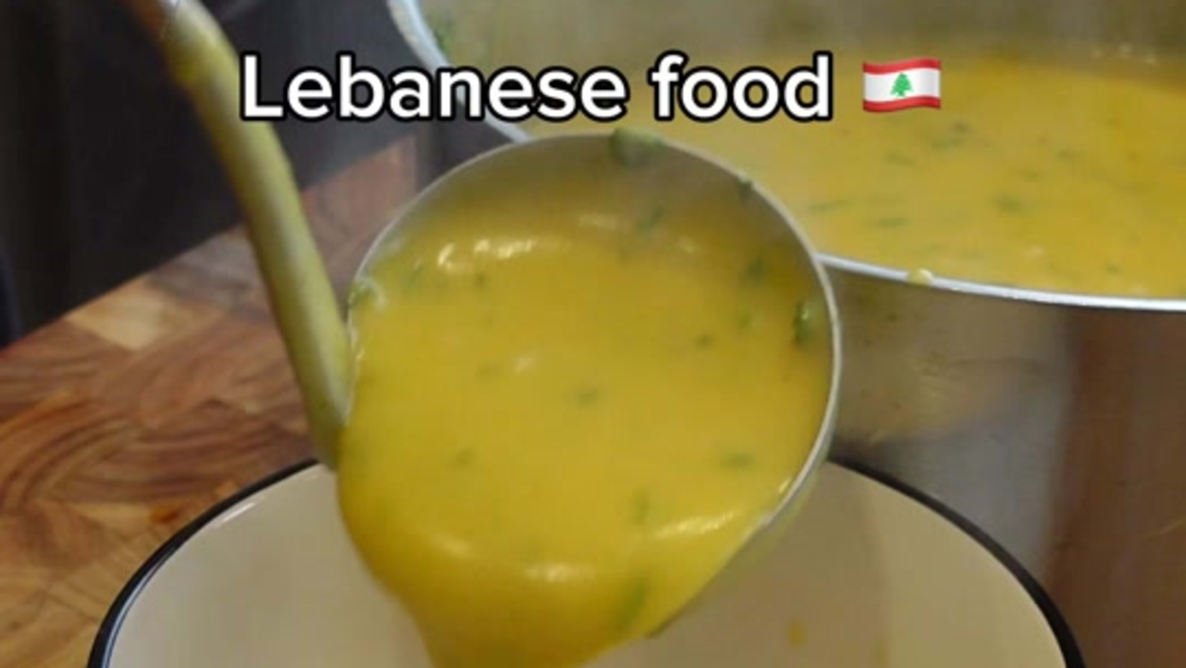 Lebanese Red Lentil Soup (Shorbat Adas)