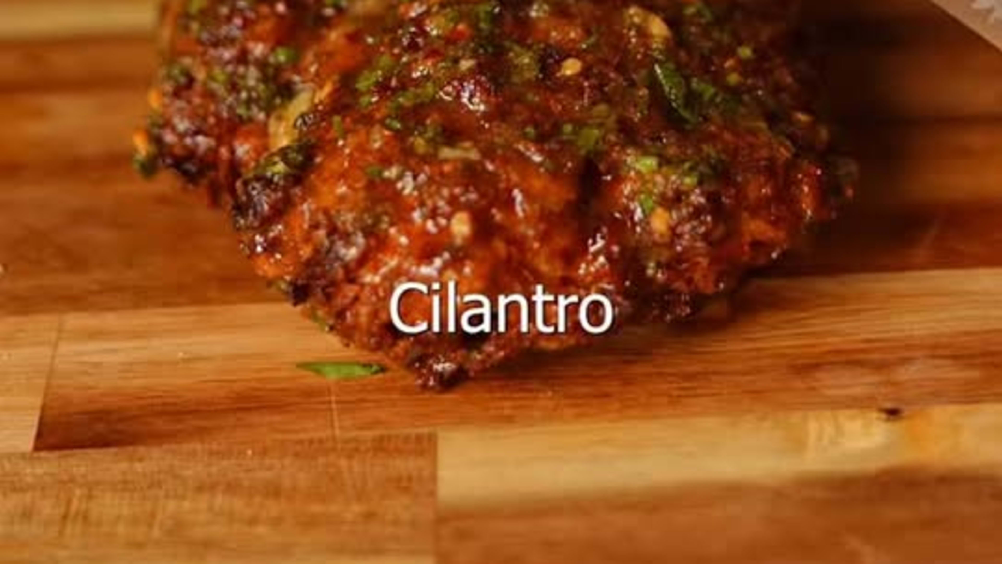Cilantro Lime Chicken Crispy Sandwich