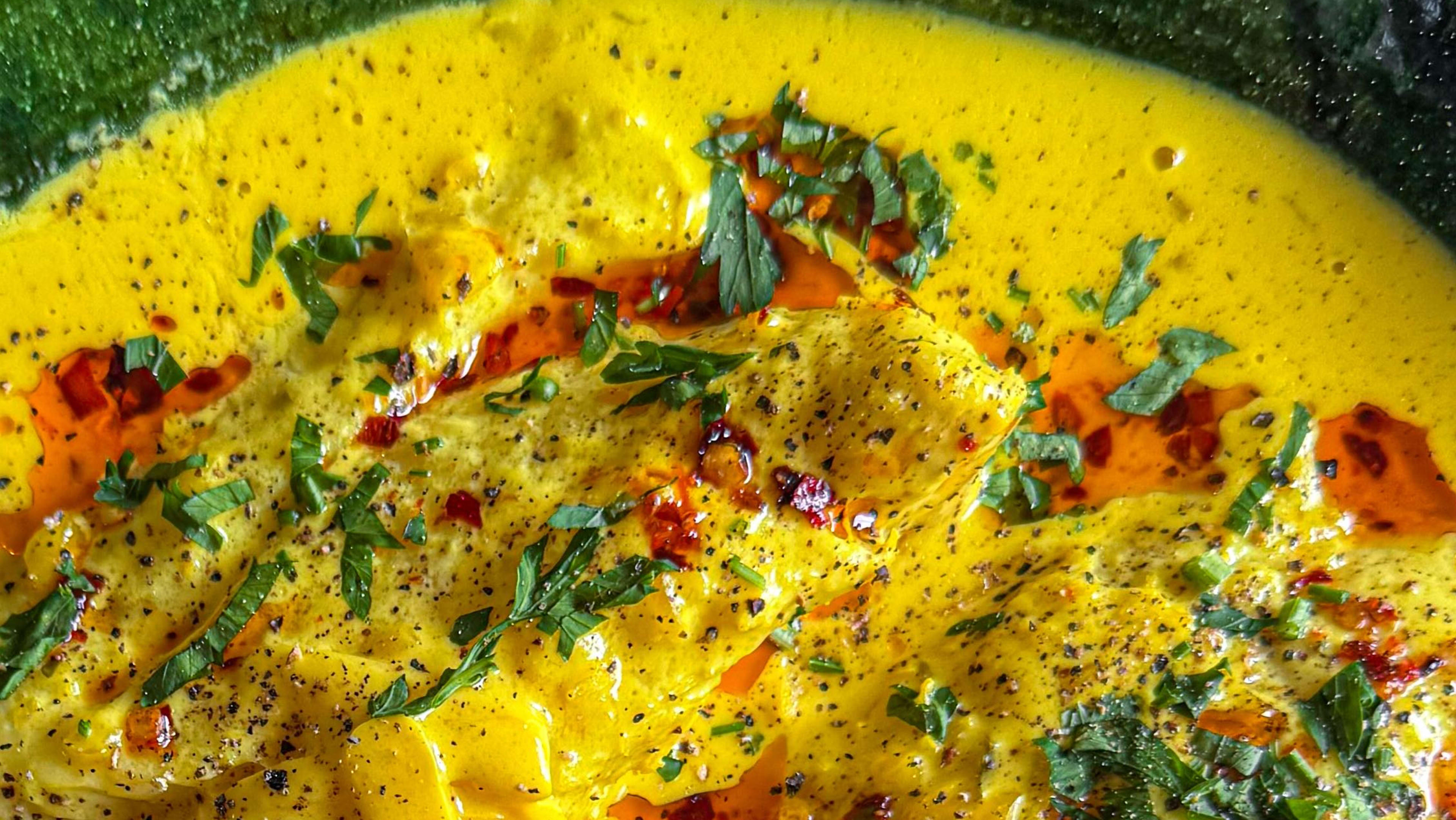 Coconut Saffron Poached Fish