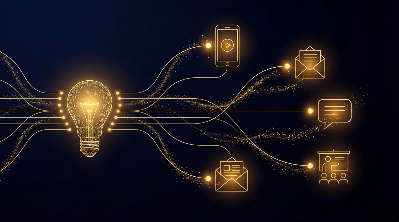 一個切角，養出整片內容田