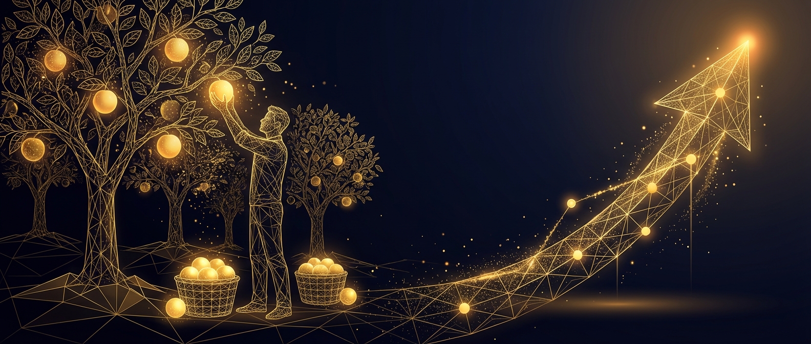 果園收成與成長曲線