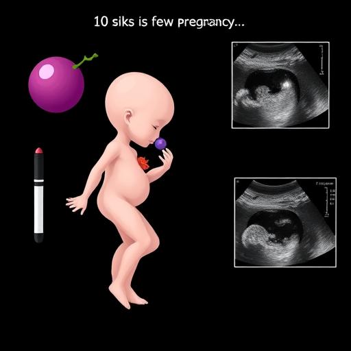 Плод на 10 неделе беременности: как он выглядит и развивается