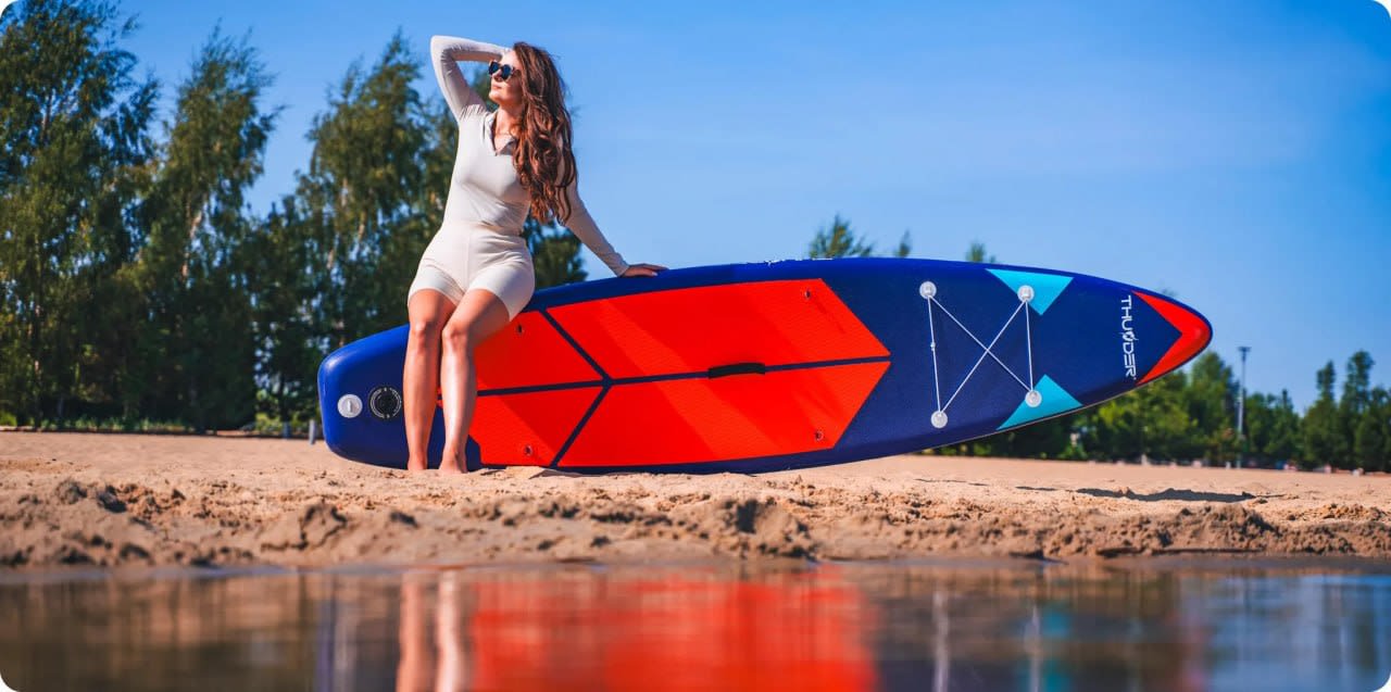 SUP Thunder Stripes 320 x 75 x 15 cm