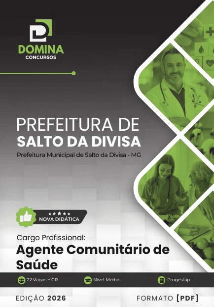 Agente Comunitário de Saúde Salto da Divisa MG | Apostila 2026