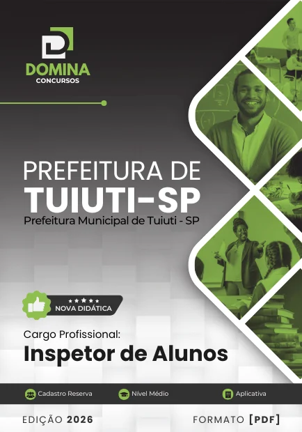 Inspetor de Alunos Tuiuti SP | Apostila 2026