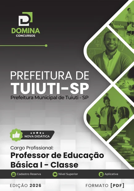 Professor de Classe Tuiuti SP | Apostila 2026