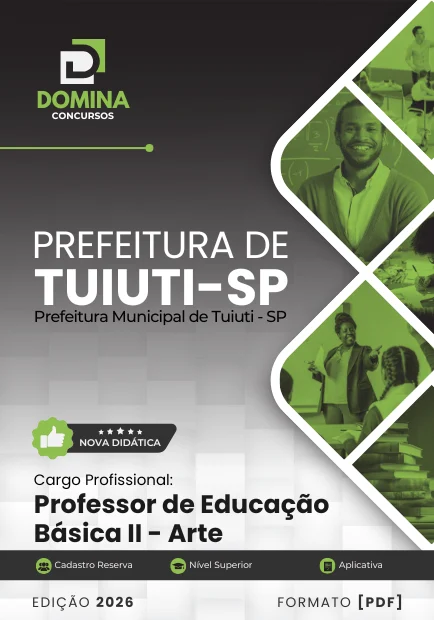 Professor de Artes Tuiuti SP | Apostila 2026