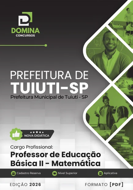 Professor de Matemática Tuiuti SP | Apostila 2026