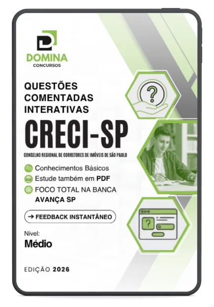 CRECI SP – Nível Médio | 500 Questões Comentadas